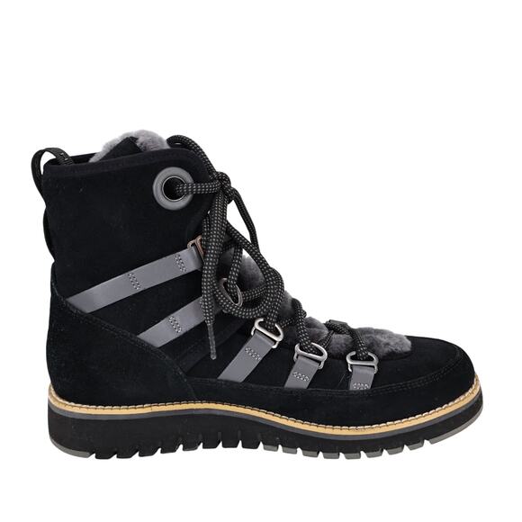 Cole Haan Zerogrand ZG Luxe WR Hiker Boot Black Size US 7.5 - Picture 6 of 9